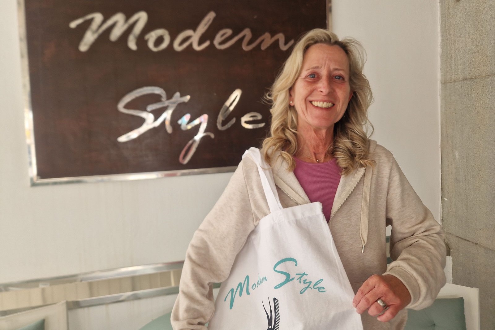 Responsable del salón Susi, peluquería “Modern Style Mallorca”