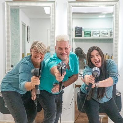 Das Team des Friseur Salons „Modern Style Mallorca“ 